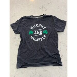 Kids‎ St Patricks Day T Shirt Mischief and Malarkey Graphic Tee